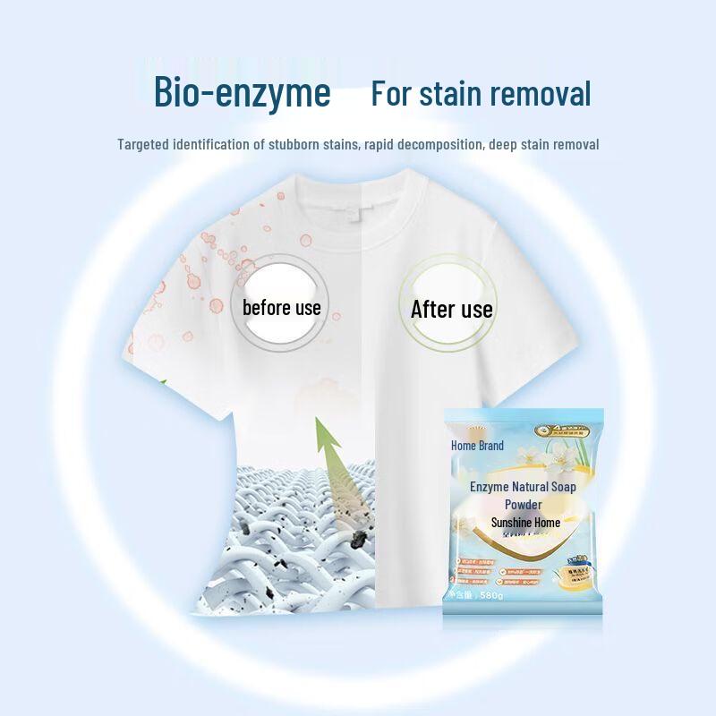 Fan Brand Enzyme Concentrated Laundry Powder, Sunshine Scent