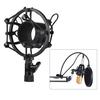 Metal Univerdal Condenser Microphone Mic Shock Mount Holder Bracket Anti Vibration for On Line Broadcasting Studio