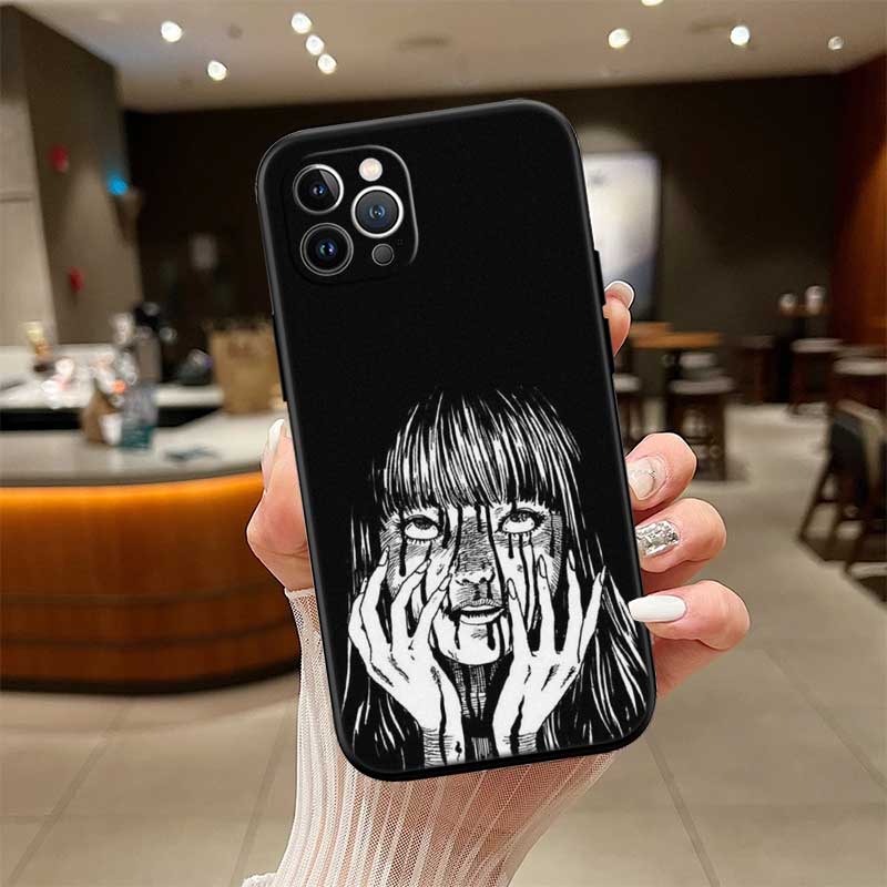 NH35 Junji Ito Tomie Shell Phone Case for Samsung Galaxy Note 10 20 S23 S24 S25 Ultra FE Plus Edge Lite A02S A35 A07 A17