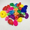 30pcs Kids Plastic Climbing Stone Climbing Grip Kit DIY Kids’ Wooden Climbing Walls Accessories Playground Outdoor Games