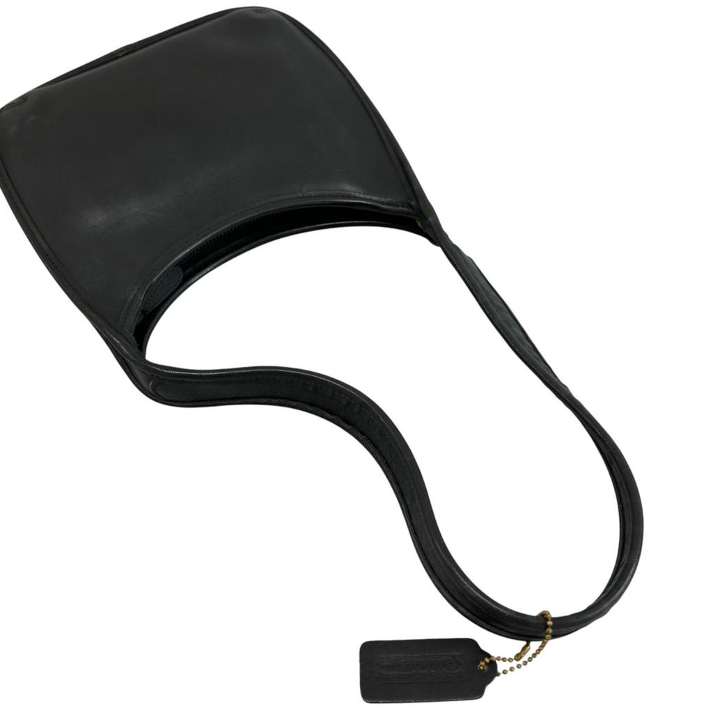 COACH Old Coach Ergo 9020 Handbag black Women one belt used