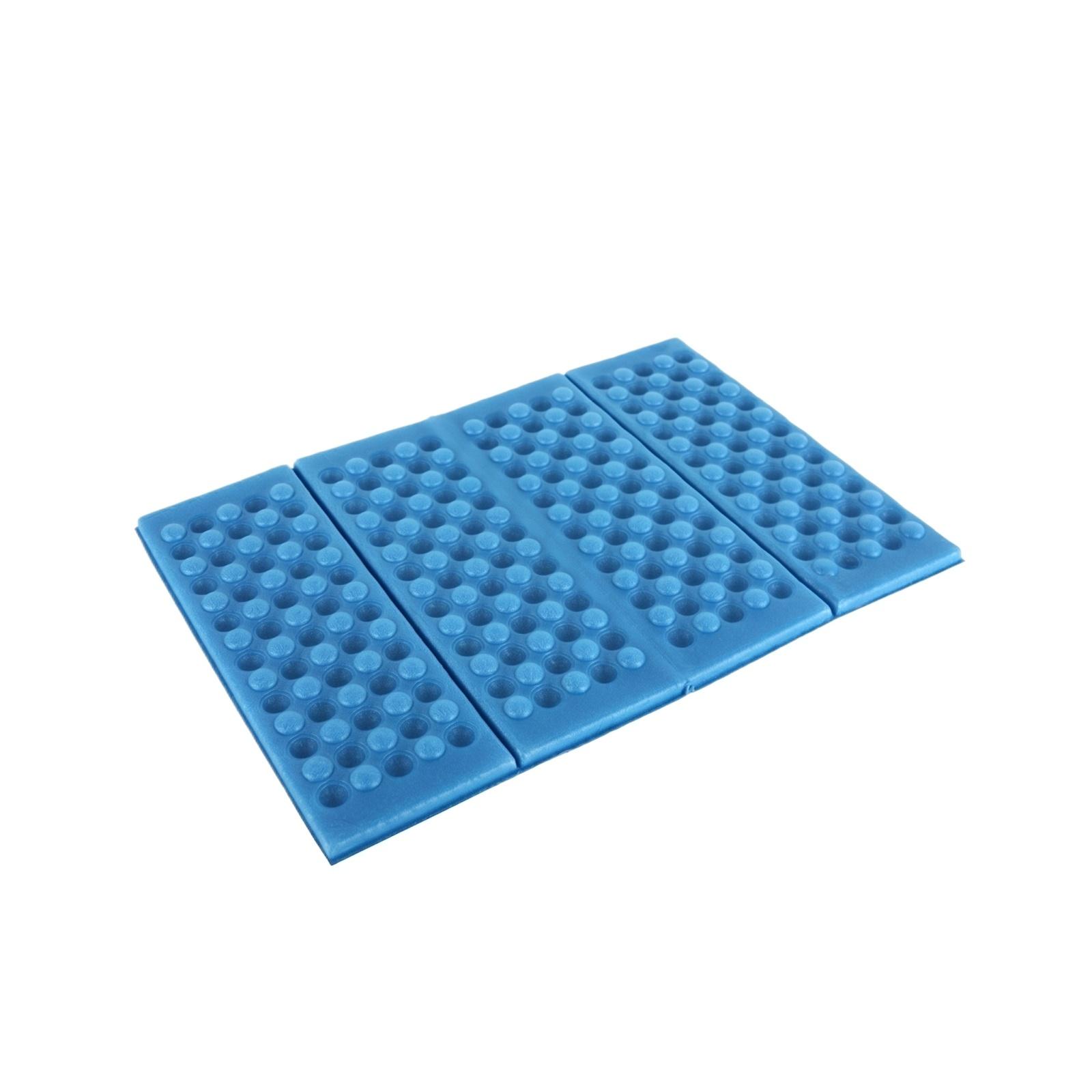 Foldable Foam Seat Cushion Four Fold Portable Waterproof Moisture Resistant Outdoor Picnic Mat Camping Pad one size синий