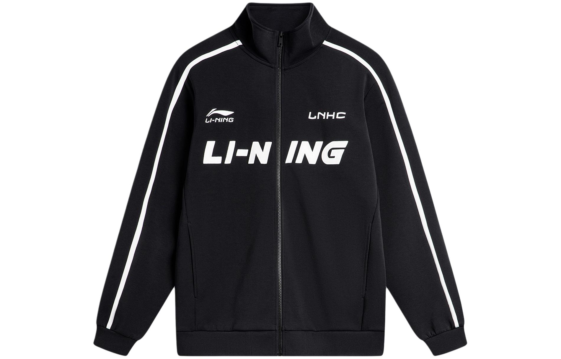 Li Ning Коллекция спортивной моды Куртки и пальто Мужские Черный AWDU775-2 XS