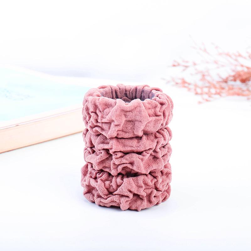 

Высокоэластичная бесшовная резинка для волос в корейском стиле для женщин - Идеально подходит для пучков и причесок.