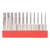 12Pcs 50/75/100mm Security Blossom Bit Set 1/4inch Hex Shank Magnetic Star Screwdriver Bit Set Magnetic Screw Driver