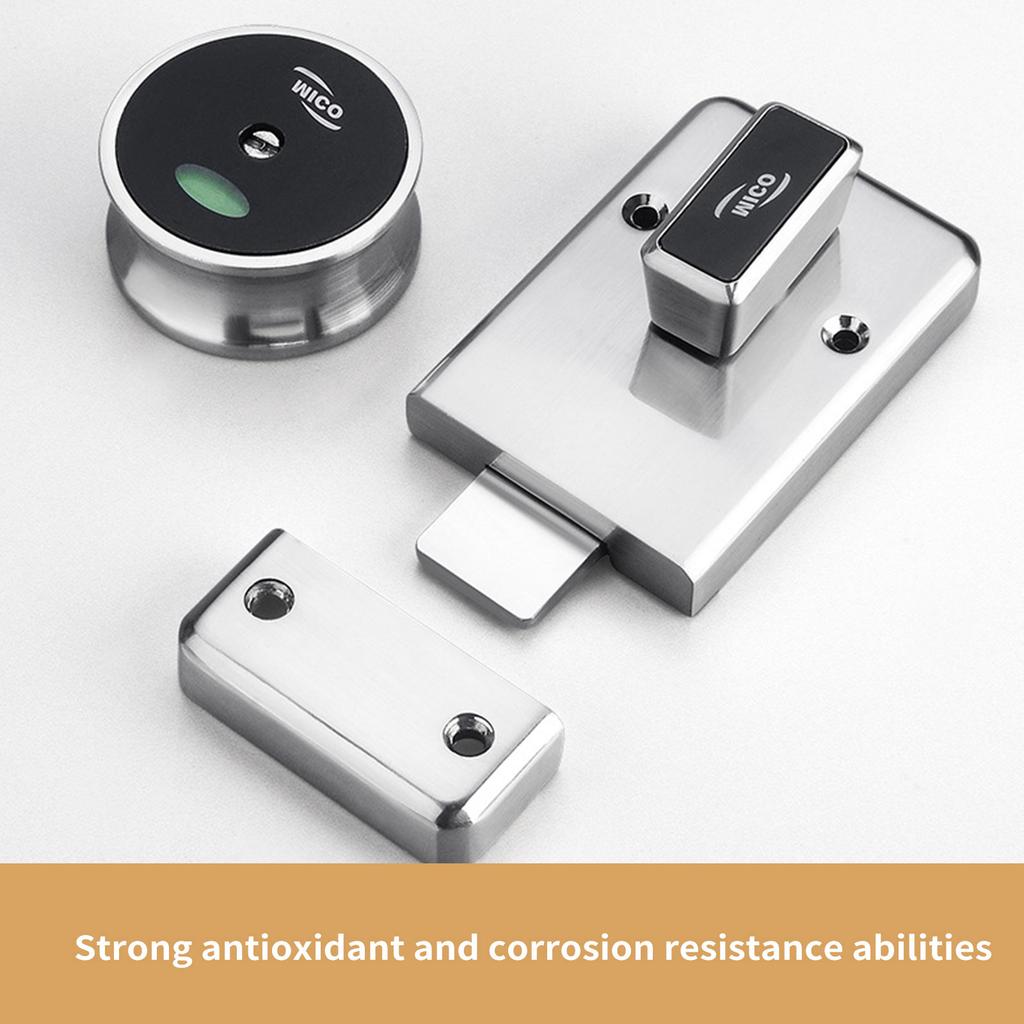 Bathroom Toilet Lock Privacy Door Latch Public Toilet Indicating Door Lock WC Public Restroom Toilet Partition Door Lock