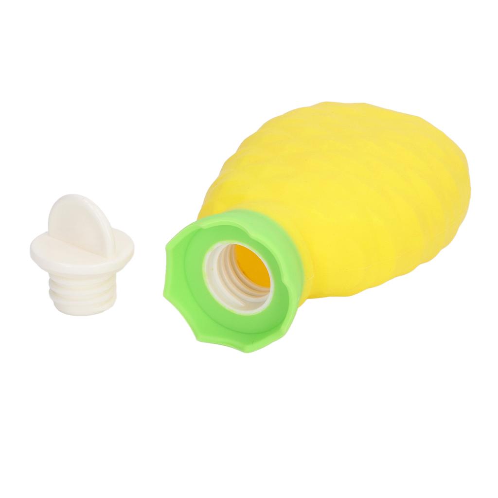 Hot Water Pouch Pineapple Shaped Silicone Explosion Proof Heat Preservation Hot Water Bag