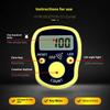 Mini Counter Manual Clickers Counter with Resettable Digits Led Screen for Sports Event Crafting Row Counting Lightweight