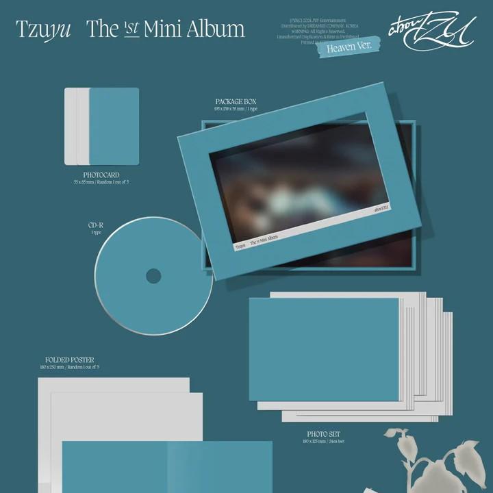 TZUYU (TWICE) - [abouTZU] 1st Mini Album HEAVEN Version