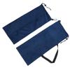 Mahjong Rack Bag Navy Blue 4 Slots Portable Mahjong Rack Drawstring Bag with Handle for Mahjong Accessories