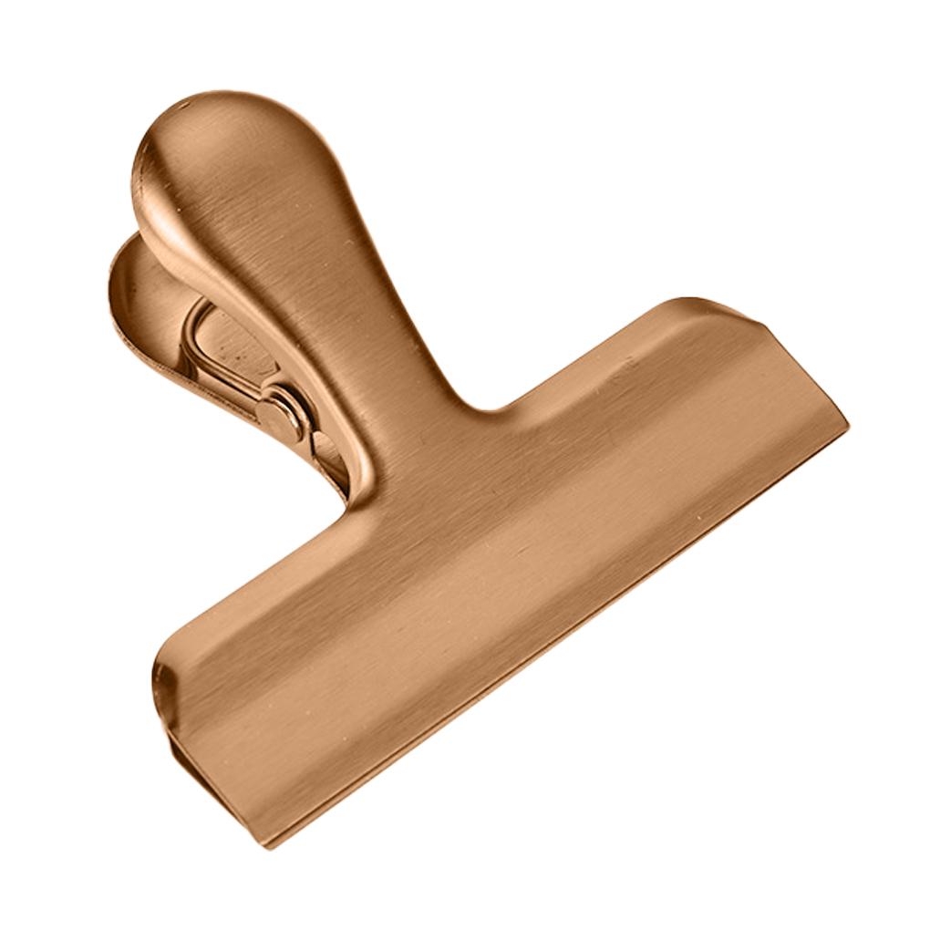 

Запайщик для пищевых продуктов, портативный пыленепроницаемый пакет для хранения свежих продуктов, запечатывание документов, многофункциональный зажим, инструмент для упаковки на кухне rose gold small