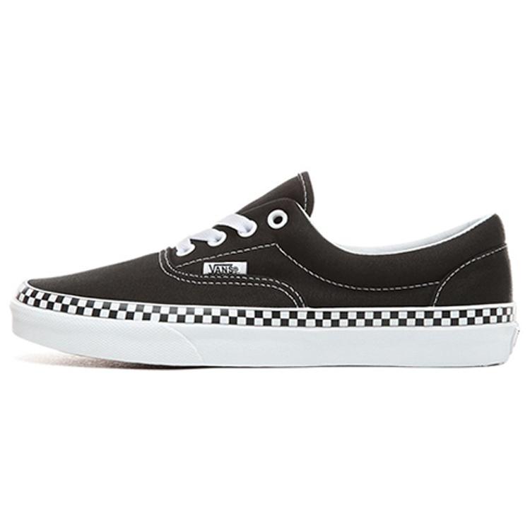 Vans Era Check Foxing - Black Men s VN0A38FRVOS EU 34.5