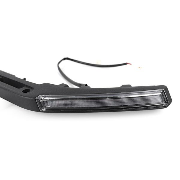 Ford Bronco Hood Handle Light Set: Black, ABS+Metal