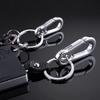Men Stainless Steel Horseshoe Buckle Climbing Keychain Anti-Lost Buckle Hanging  Key Ring Car Decoration Gift