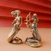 Brass Medusa Decoration Ancient Greek Snake Woman Crafts Home Office Desktop Decoration Tea Pet Crafts Creative Figure Statue