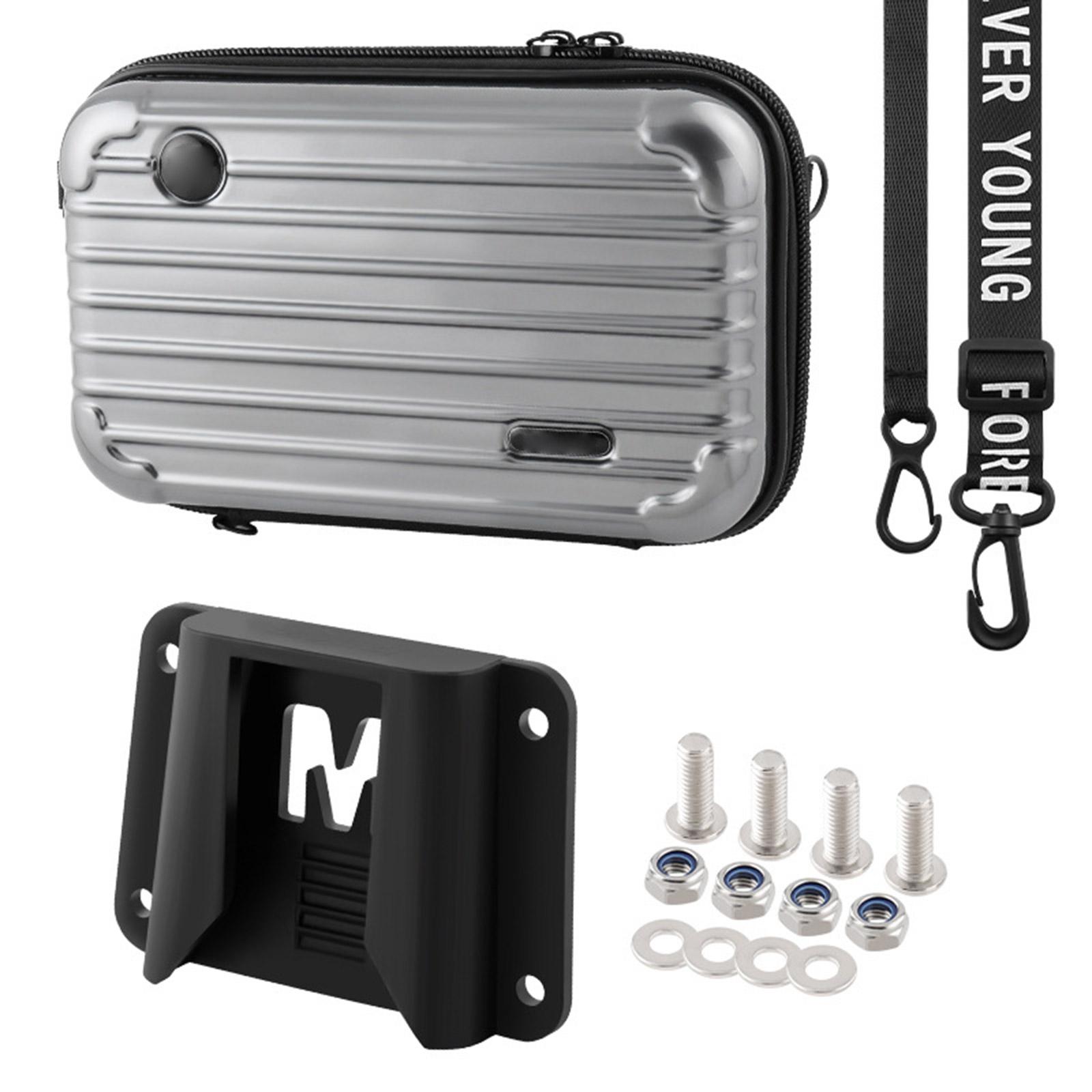 Folding Bicycles Front Storage Bag Headstock Nose Bag Hard Shell Storage Panniers Holder Bicycles Front Carriers Block