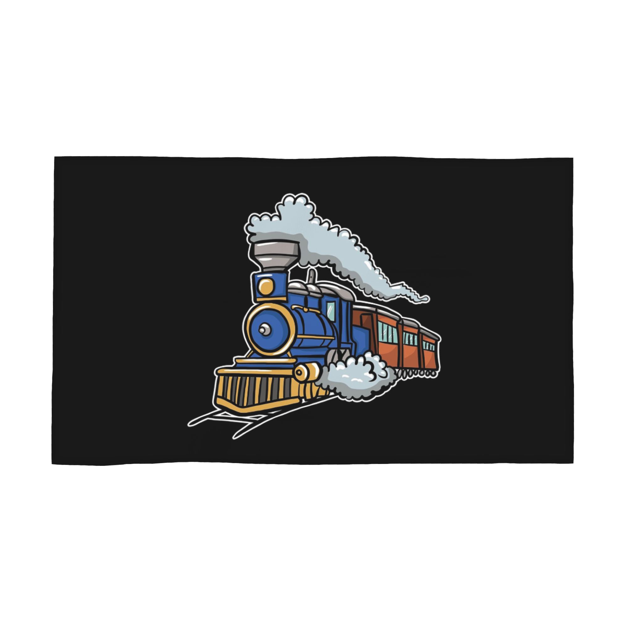 

Train Railroad Soft Face Towel Quick Dry Pool Bath Cotton Towels Breathable W40*H60(CM)