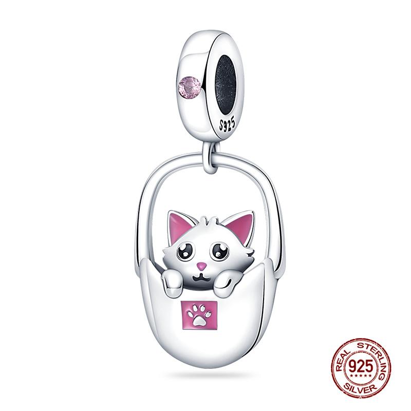 New In Animal Series Charms Series Copper Charms Beads Fits Original 3Mm Women'S Bracelets Beads Women Diy Fine Jewelry Gift