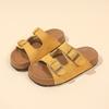 Beautiful thick-bottomed Boken slippers 2025 summer new double-buckle thick-bottomed heightened non-slip and breathable outer wear casual sandals