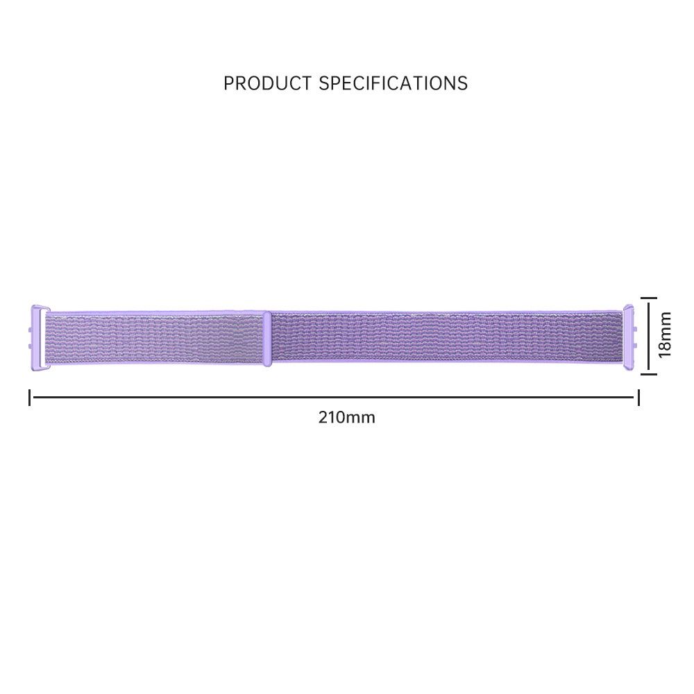 Nylon Loop Strap for Samsung Galaxy Fit 3 Adjustable Elastic Bracelet Watchband for Samsung Galaxy Fit3 Band Accessories