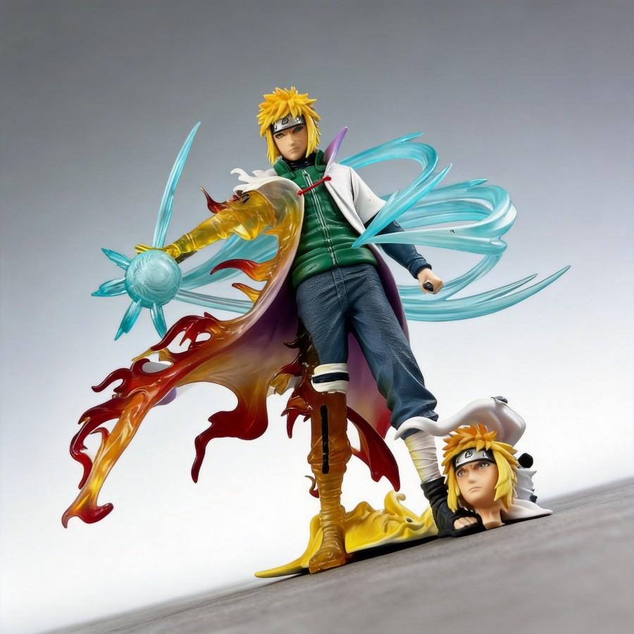 Naruto Namikaze Minato (Fourth Hokage) Decoration 26cm Collectible Anime Collection Gift for Fans