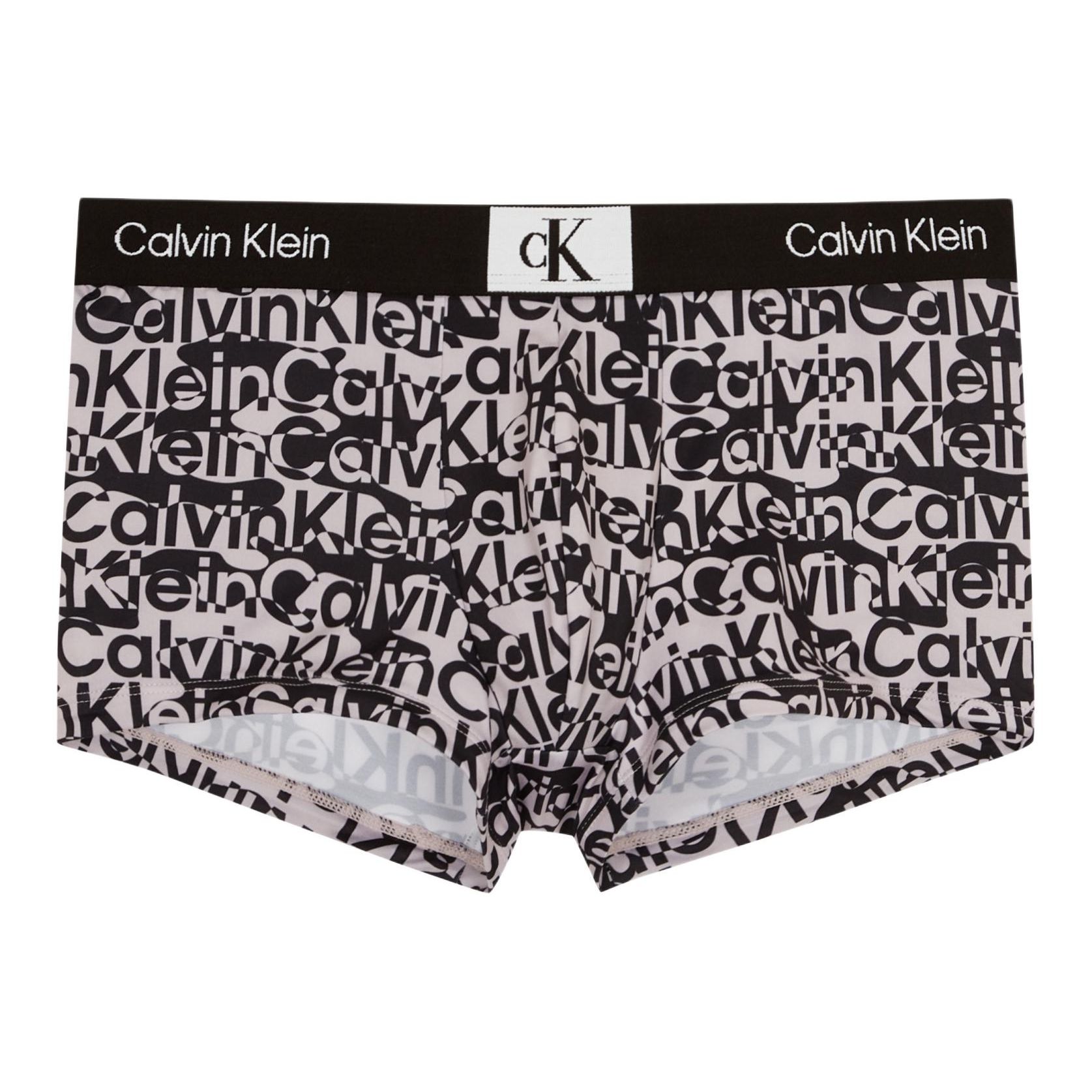 

Calvin Klein Low Rise Logo Print Boxer Briefs Men underwear NB3406-LNM S