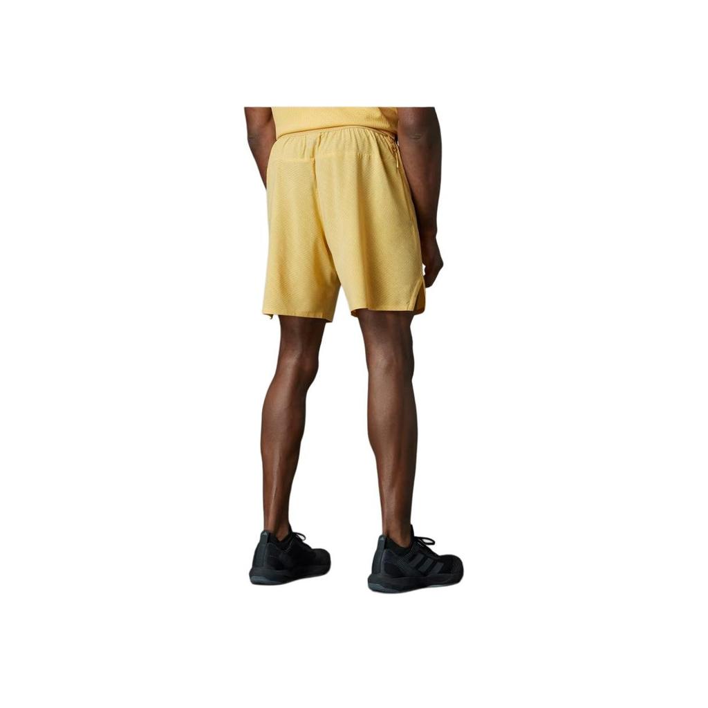 adidas Logo Print Loose Casual Shorts Men Shorts Yellow IS3703