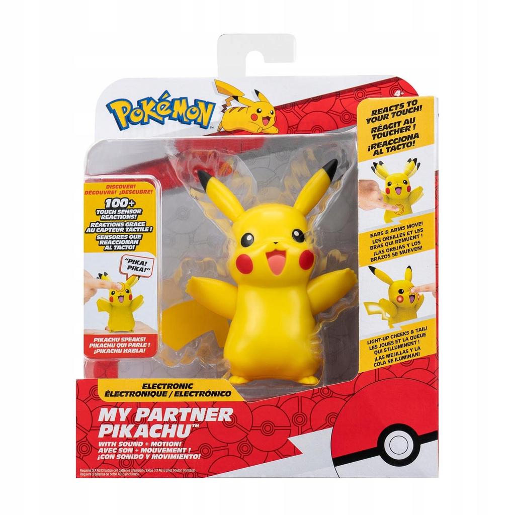 Pokemon My Partner Pikachu Interactive Figurine Gift For Kids