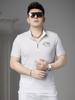 European Style Trendy Slim Fit Zipper Stand Collar Polo Shirt Men's 2025 Summer New Men's Short-Sleeved T-Shirt