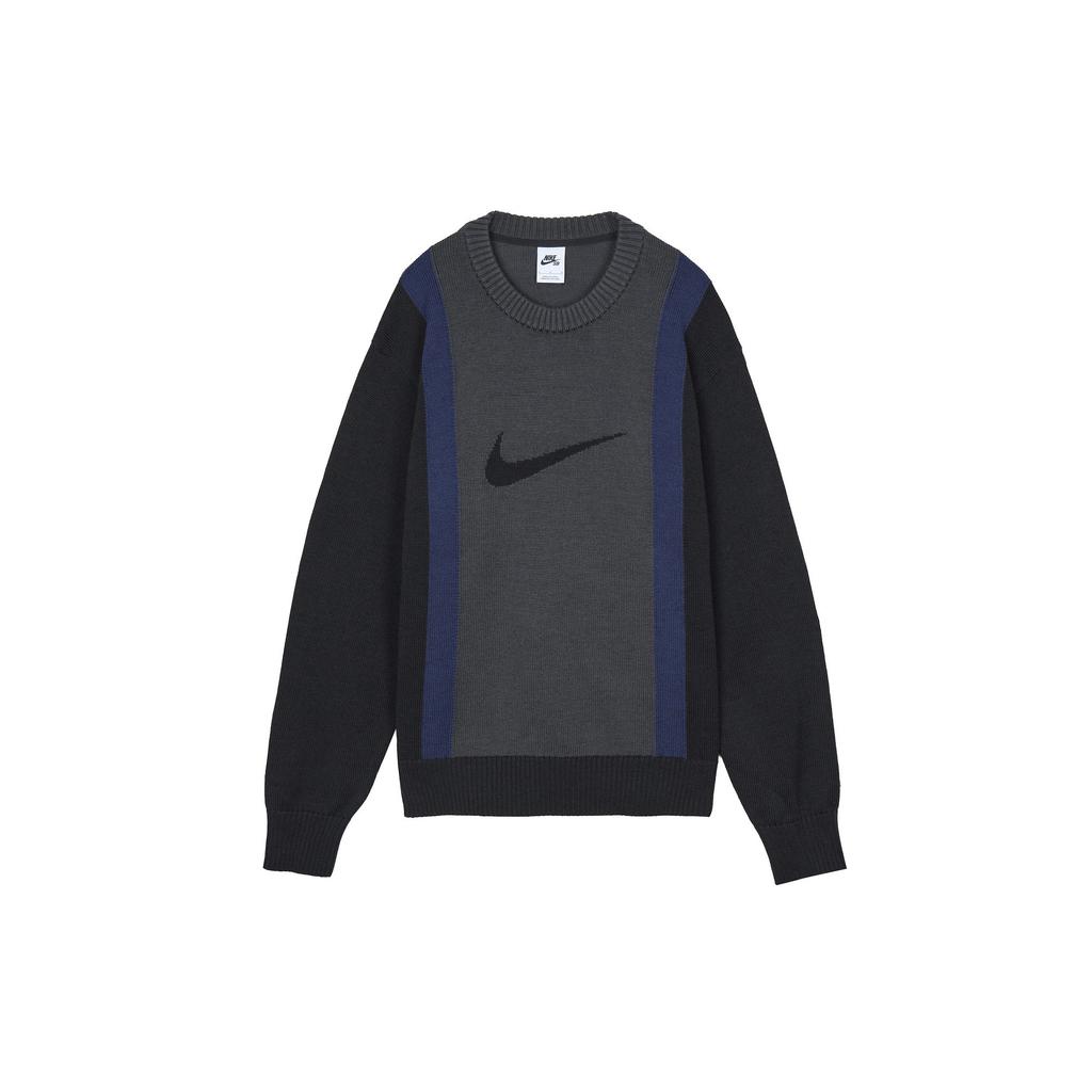 Nike Sweaters Men's Gray Crew Neck Moderate Other DD0579-010