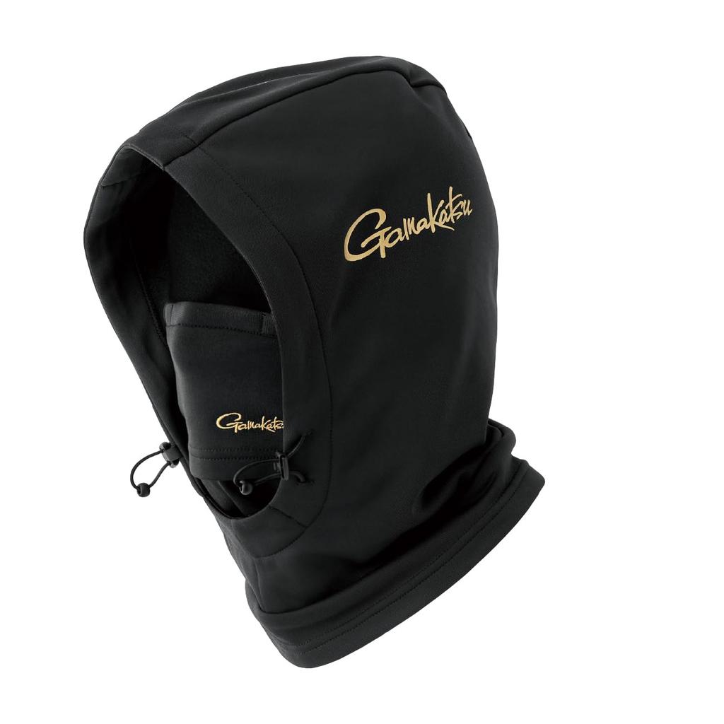 Gamakatu Breathable Neck Warmer Hoodie GM3768 Black F