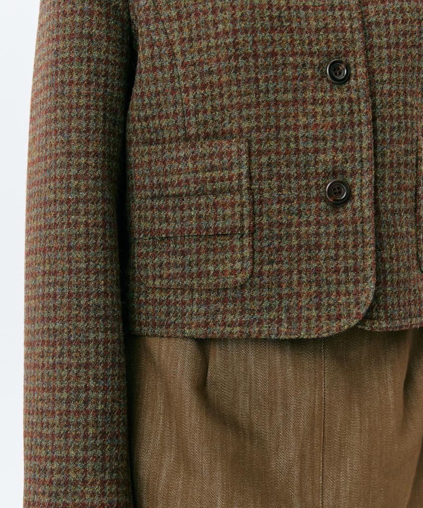 Aeditem Poche Tweed Jacket - Brown