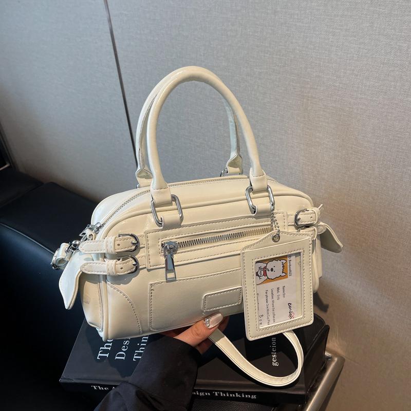 

2025 Summer Women s Versatile Boston Crossbody & Shoulder Bag чёрный