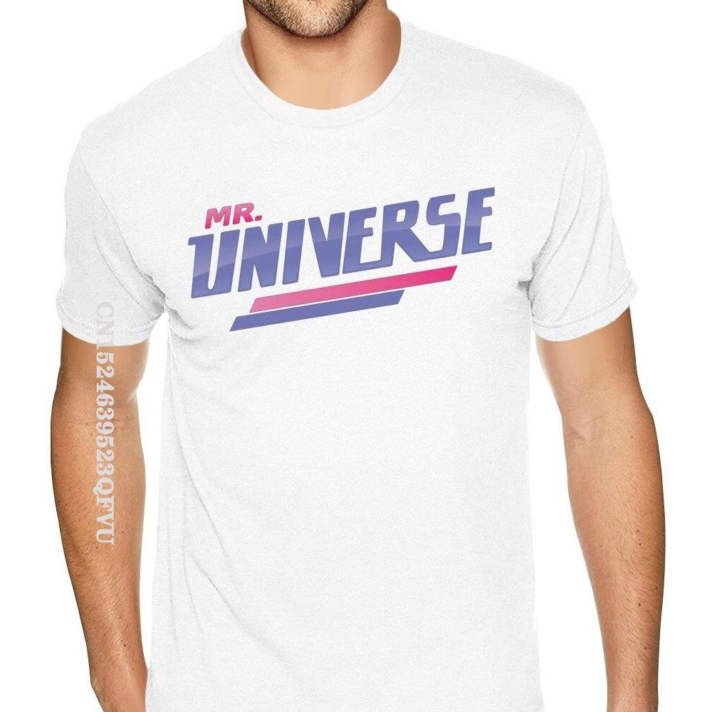 Cool Mr Steven Universe T-Shirt Men Men's Personalized England Style Tshirts Men Retro Cotton Crew Tees Punk Style