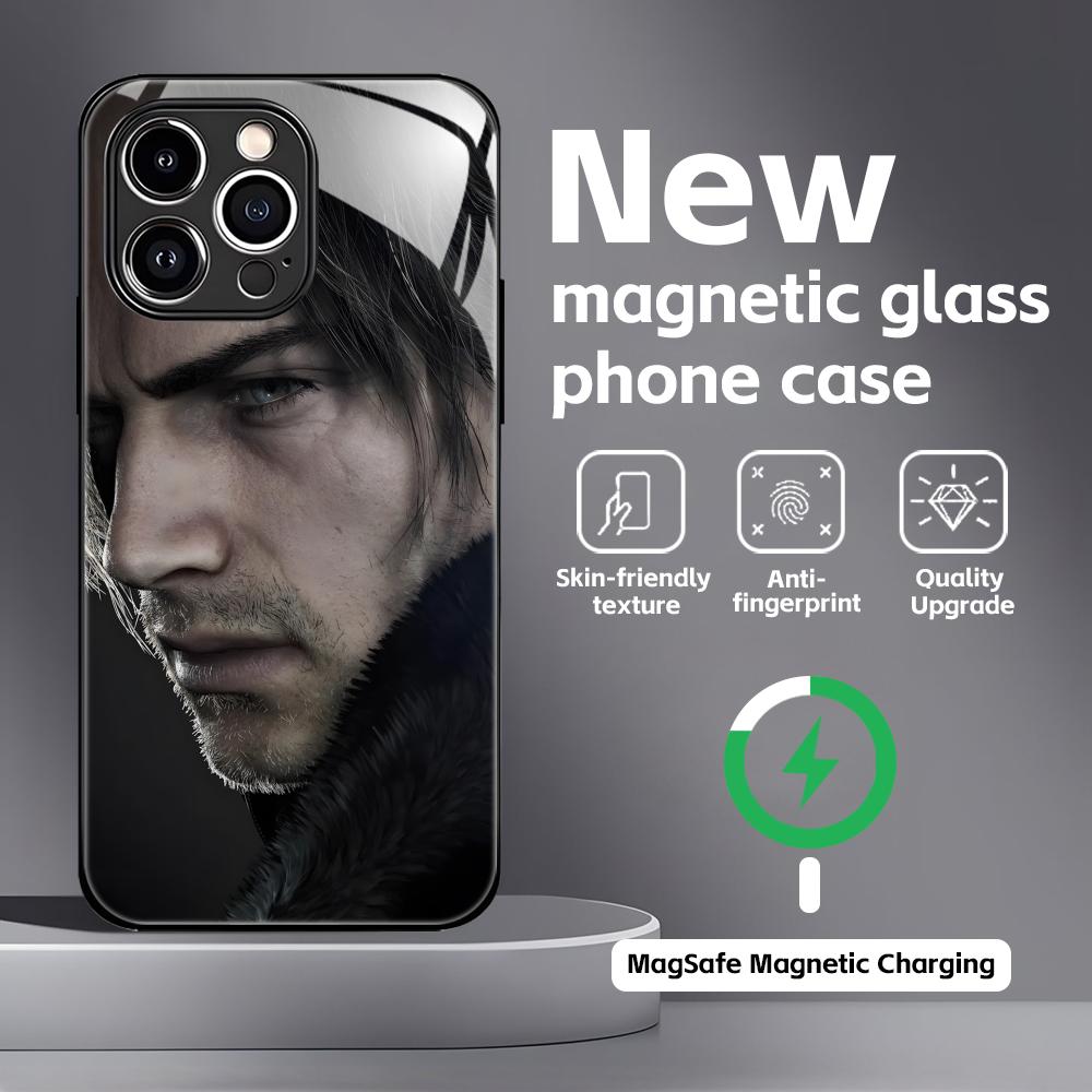 Resident Evil 9 Phone Case For iPhone17 16 15 14 13 12 11 X XR XS 8 Plus Mini Pro Max Glass Magnetic Case