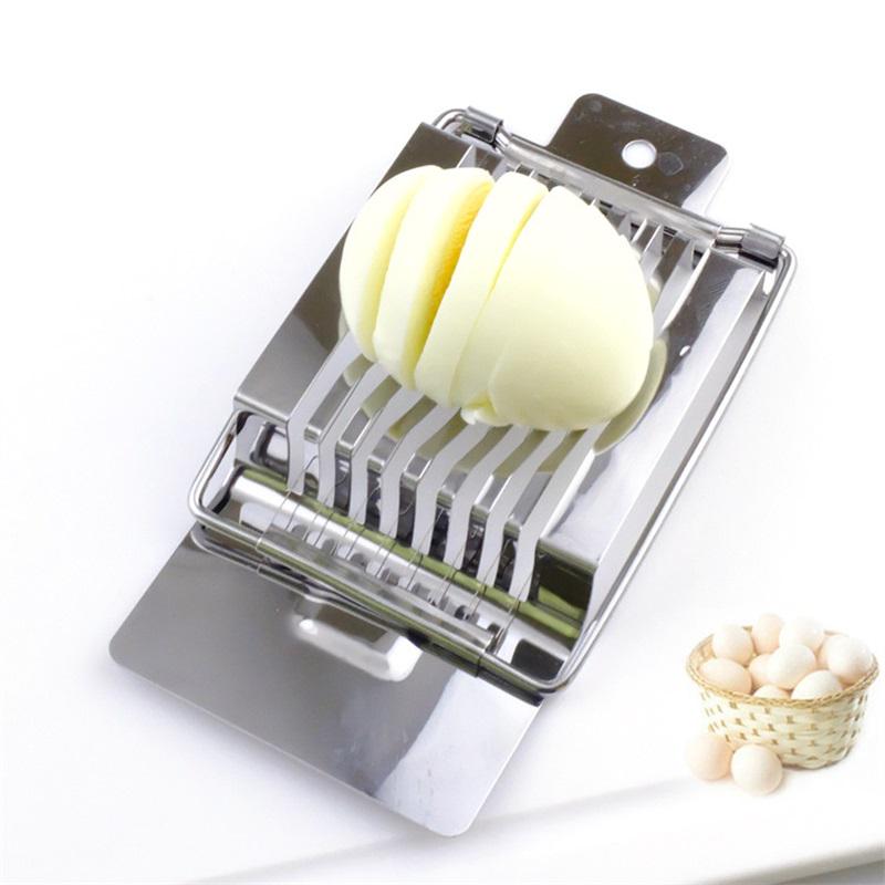 1Pcs Stainless Steel Kitchen Mushroom Cutter Tomato Eggs Slicer Section Cutters