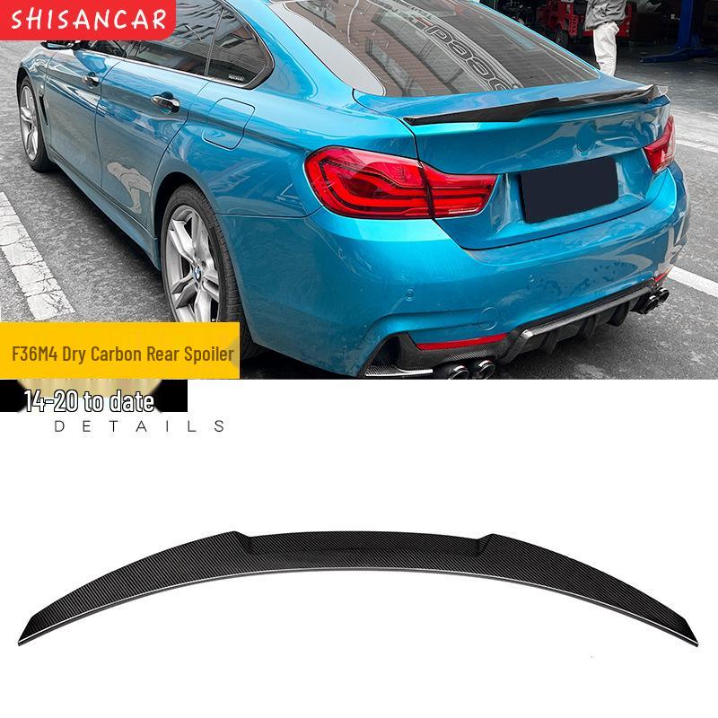 Compatible Front and Rear Lip Spoiler for BMW 4 Series 425i/430i with Quad Exhaust