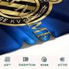 1 Stück Club Brügge Kv Wappen Benutzerdefinierter Name Gemustert Flanelldecke Geeignet für Alle Jahreszeiten Für Heimdekoration Wärme Und Komfort Geschenke Feiertagsgeschenk