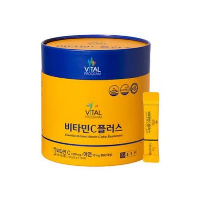 Vitaminas C plius ir cinkas 120 lazdelių