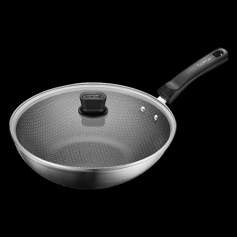 Supor 304 Stainless Steel Non-stick Wok