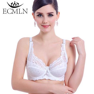 Reggiseno reggiseno da donna in pizzo di cotone imbottito con ferretto ultrasottile push up sexy da donna