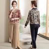2023 Autumn Two-Piece Suit for Middle-Aged Women - Elegant Sportswear Set for Spring and Fall
