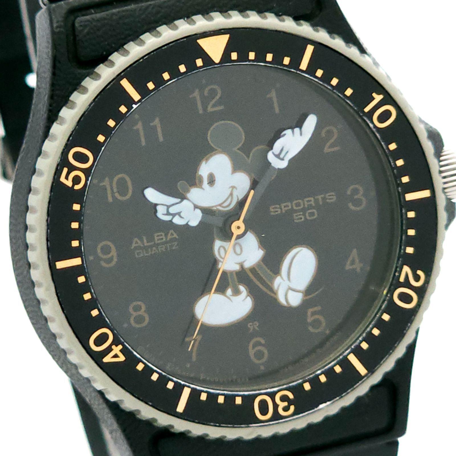 Used SEIKO Seiko Alba Sports 50 Mickey Mouse Y481-017A QZ operation item