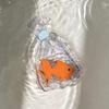 1pc Summer New Splicing Creative Personality Small Goldfish Acetate Hairpin Bag Design Shark Clip Hairpin Ponytail Hair Accessor