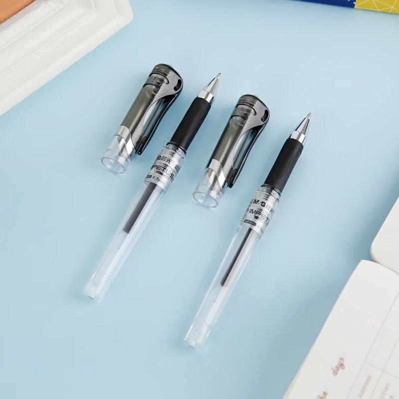 M&G GP1111 0.7mm Retractable Black Gel Pen