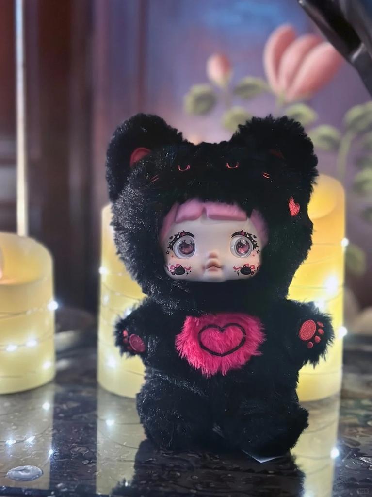 Loveliness Nommi Never End Series Cute Vinyl Doll Bag Cute Kawaii Nommi Desktop Decoration Collect Pendant Toy Gift