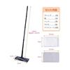 Eyliden Floor Wiper Main Unit 2 In 1 Rag Wiper [Dry and Wet Use, 2 Towels + 10 Sheets Included] Flooring Wiper Mop Floor Cleaning Floor Mop