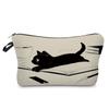 Women Cat Print Cosmetic Bag Toiletries Organize Travel Storage Case 6689