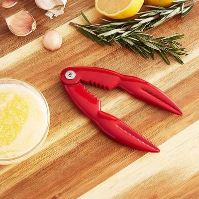 Lobster Tongs Seafood Clamp Tools Crab Claw and Lobster Cracker Seafood Nut Crackers Durable Metal Build Robust and Versatile