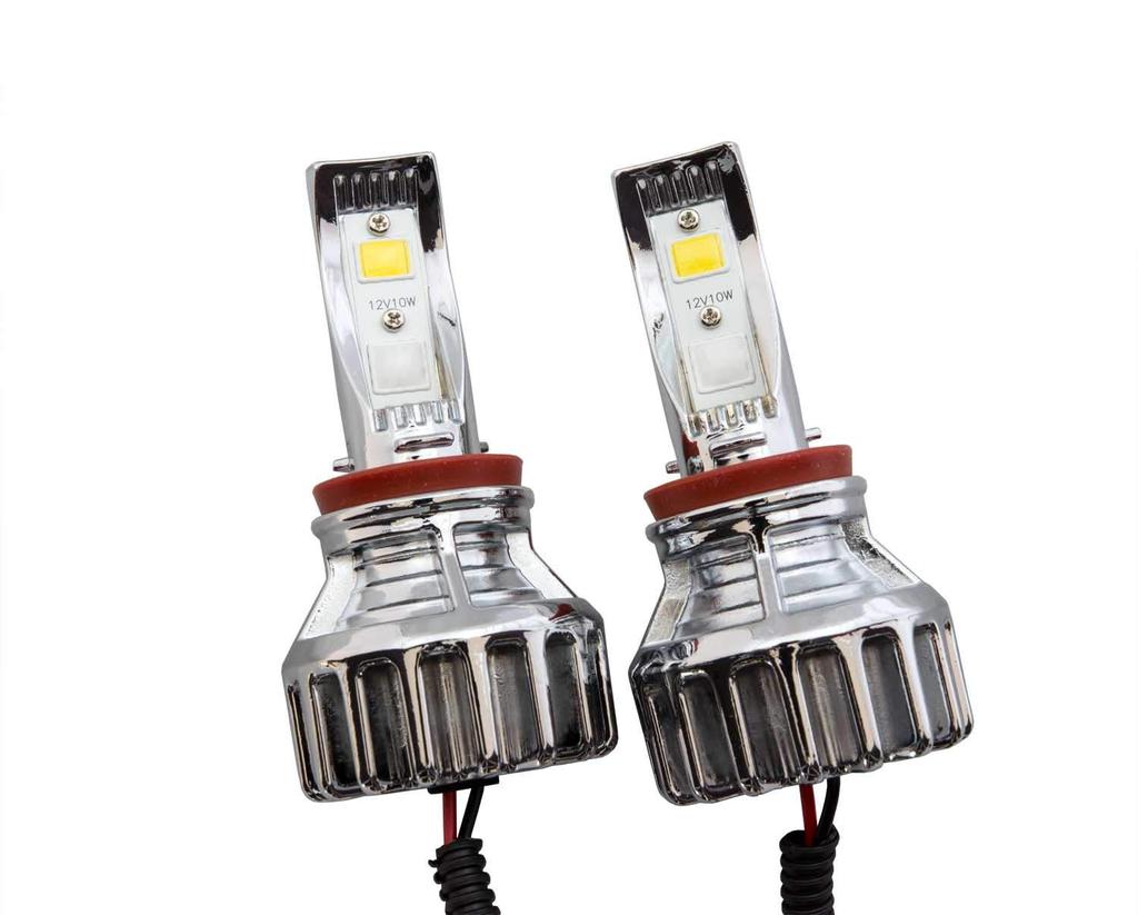 POLARG P2192W J-203 LED Headlamp, Fog Lamp, H8, H11, H16, 6700K, 2500lm, , 10W, White, Made in Japan